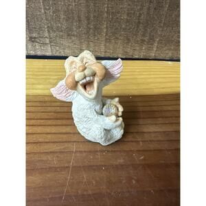 The World of Krystonia #1401 Poffles with Crystal Ball Figurine